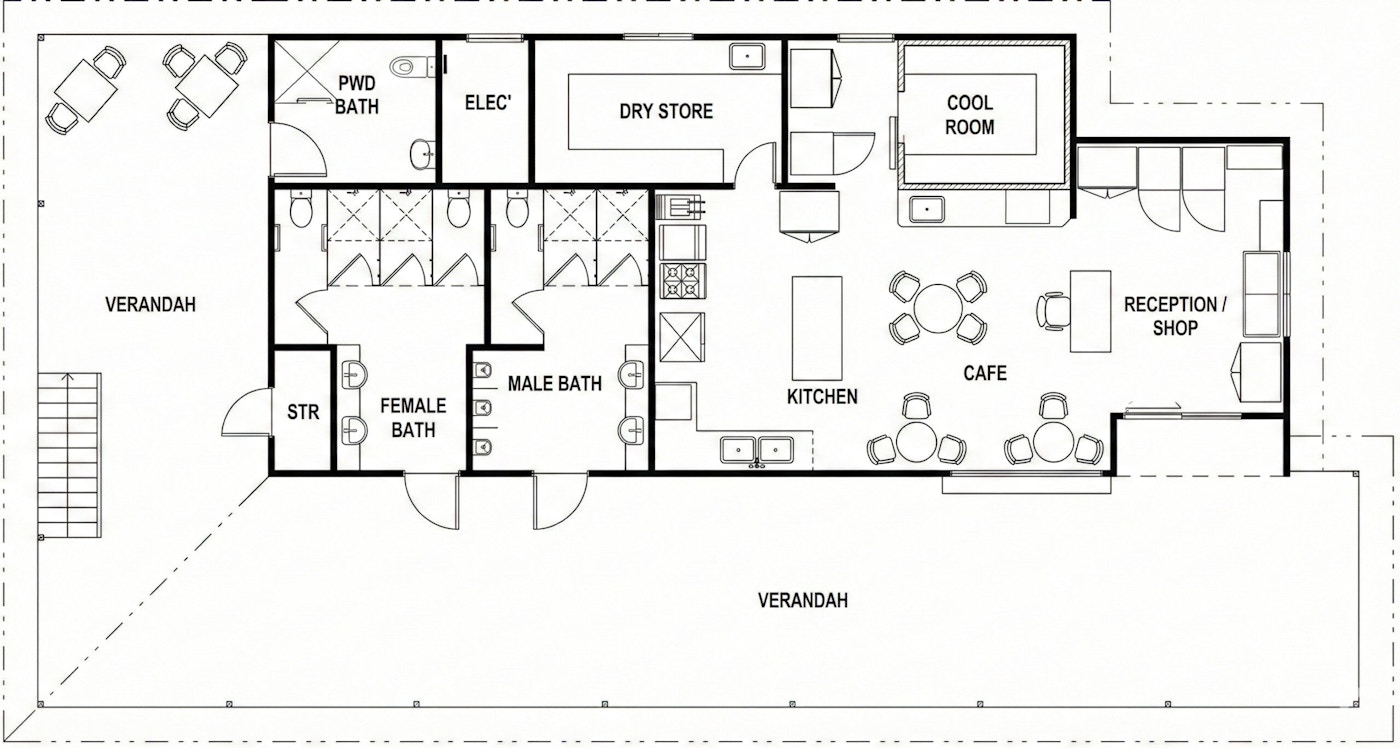 BALLINA WOODS Drawing 1