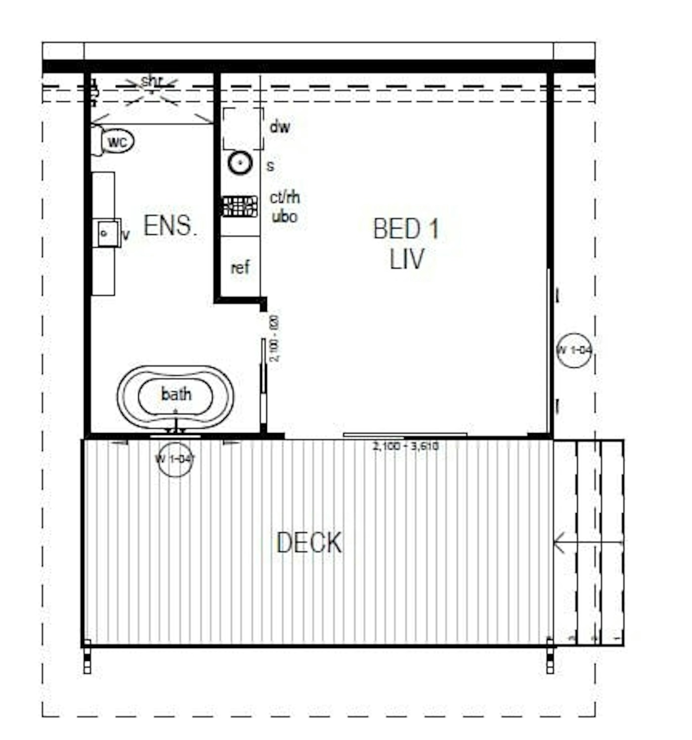 Bomb Shelter Drawing 1