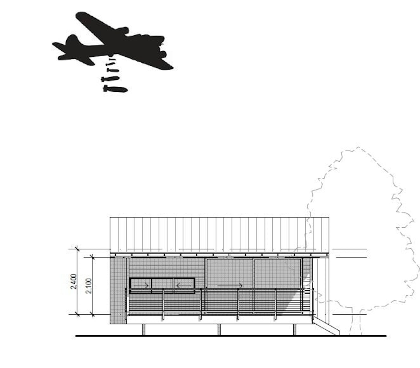 Bomb Shelter Drawing 3