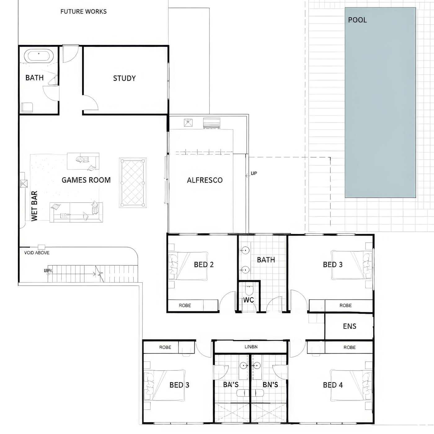 DEERHURST 2 Drawing 2