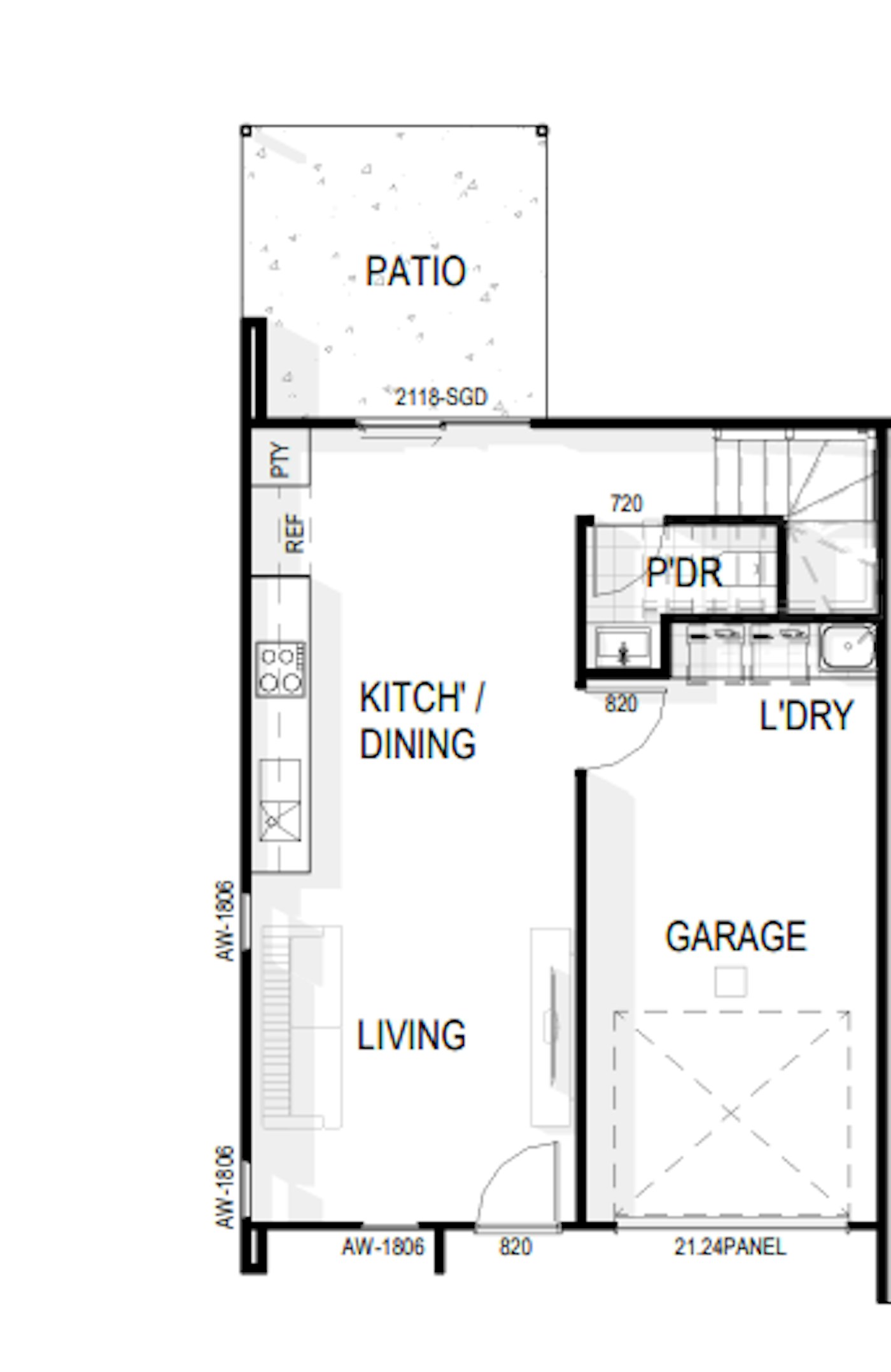 EAST ST APT - Per Unit Drawing 1