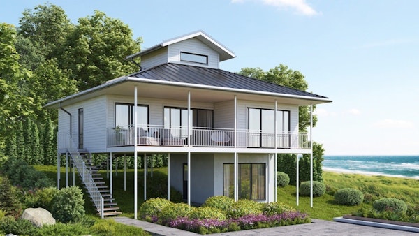 Jules Beach Shack Kit Home