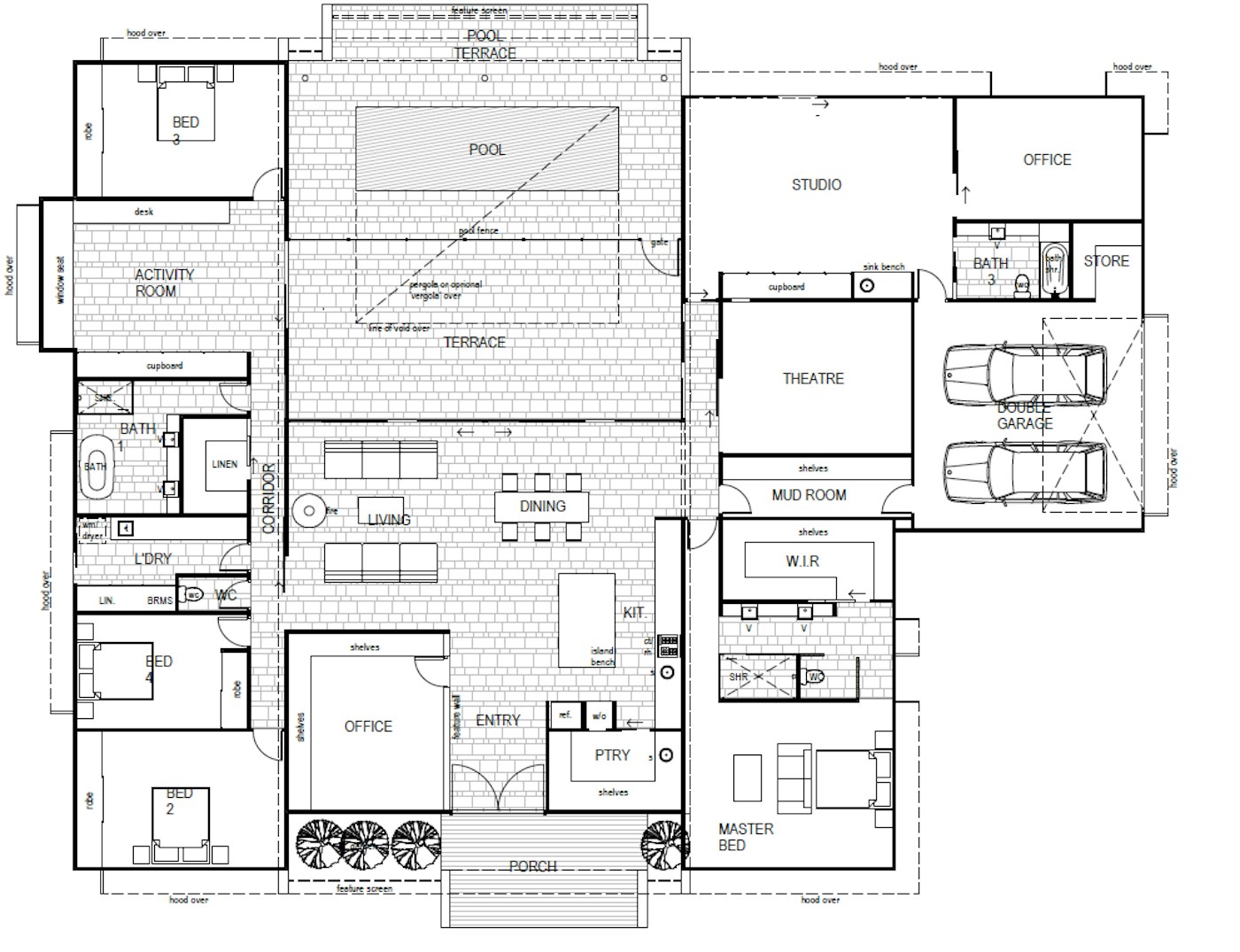 Kensington Drawing 1