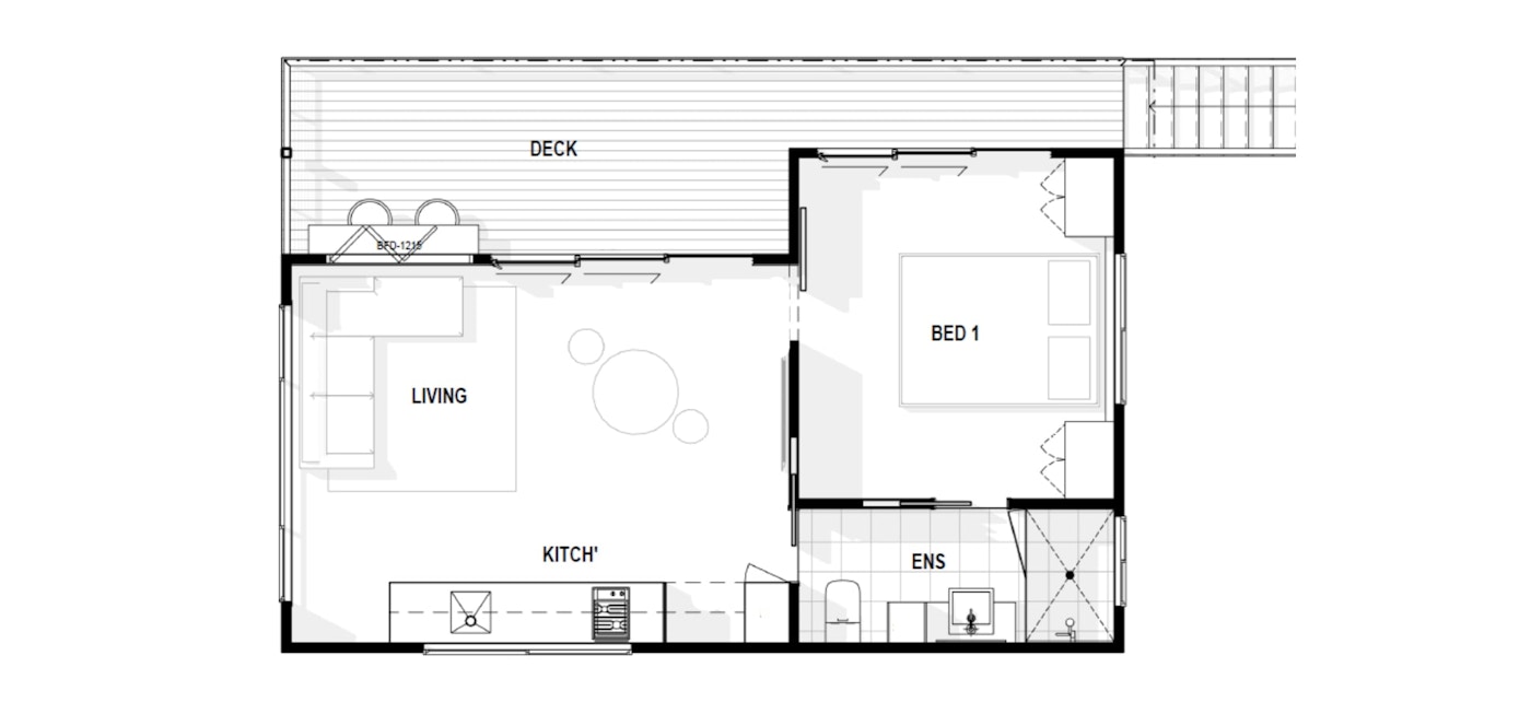 Running Creek Drawing 3
