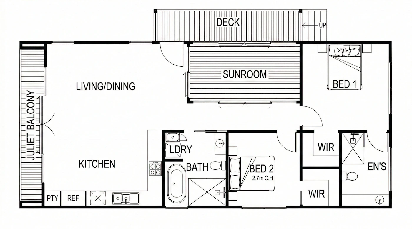 Sky Organic Drawing 1